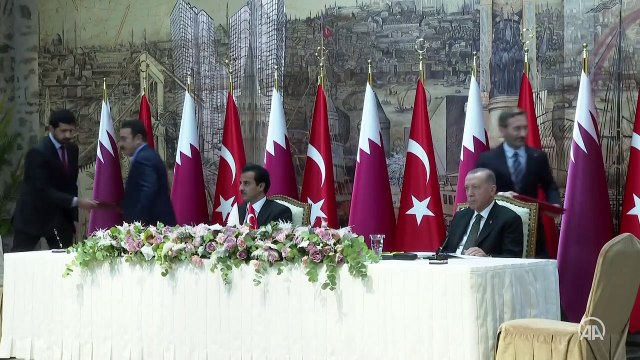 Türkiye ile Katar arasında 11 anlaşma imzalandı