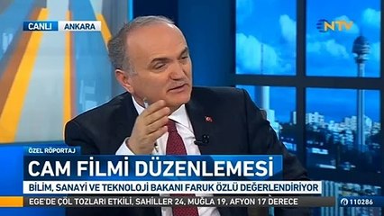 Bakan: Cam filmi yasağını kaldıracak çalışma yapıyoruz