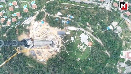 Çamlıca Kulesi Eyfel’i geçti