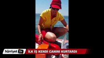 İlk iş kendi canını kurtardı