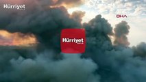 Forest fire erupts in Çanakkale's Gelibolu