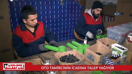 Oto tamircisi yaptı, dünyadan talep yağıyor