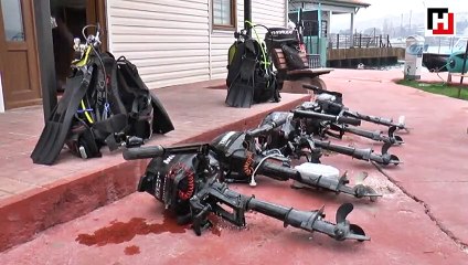 Deniz polisi 1 milyon Euro'luk çalıntı yatı ele geçirdi