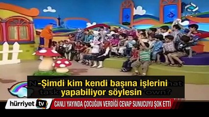 İran'da canlı yayında çocuğun verdiği cevap sunucuyu şoke etti