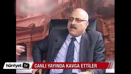 Canlı yayında büyük kavga