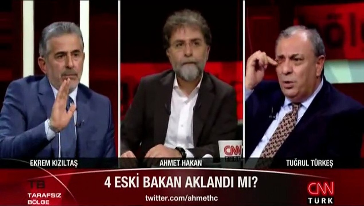 Canlı yayında ilgi çeken tartışma