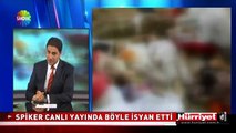 SHOW TV SPİKERİ CANLI YAYINDA BÖYLE İSYAN ETTİ