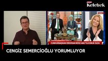 Erdoğan ve eşi canlı yayına bağlandı, Cengiz Semercioğlu yorumladı