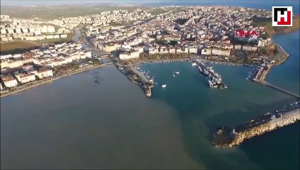 Silivri'de deniz kahverengiye büründü