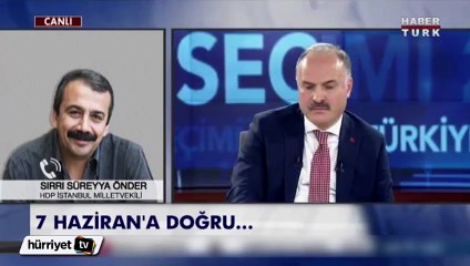 Sırrı Süreyya'dan Bülent Gedikli'ye: 'Konuşma lan'