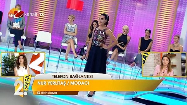 Nur Yerlitaş telefonla bağlanıp caps'leri yorumladı