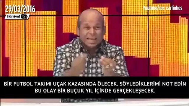 Uçak kazasını önceden söyleyen medyumun o konuşması