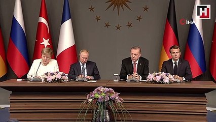 Erdoğan, Suriye Zirvesi sonrası Cemal Kaşıkçı sorusunu cevapladı