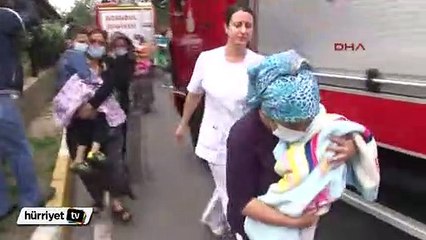 Çapa Tıp Fakültesi Hastanesi'nde yangın paniği