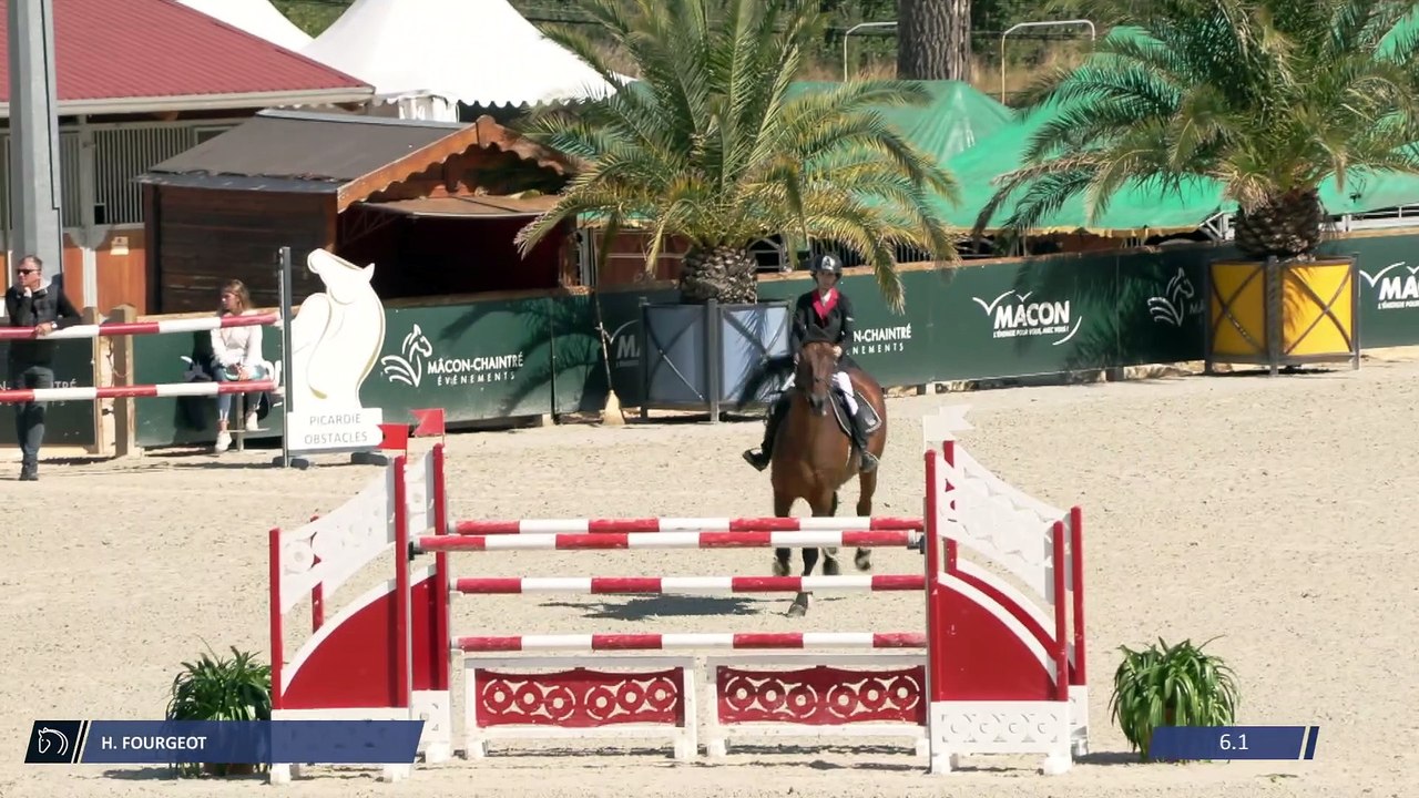 Grand National FFE - AC Print - CSO | Mâcon Chaintré (FRA) | Heloise FOURGEOT | CALYPSO DE L'AUBOIS