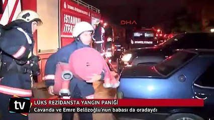 Galatasaraylı futbolcunun oturduğu rezidansta yangın