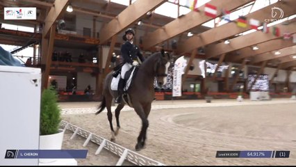 Grand National FFE - AC Print - Dressage | Le Mans (FRA) | Ludovic CHERON | ZIDANE
