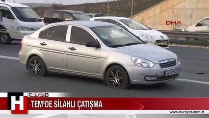 TEM'DE BÜYÜK KOVALAMACA..!! POLİS ZANLIYI VURARAK YAKALADI