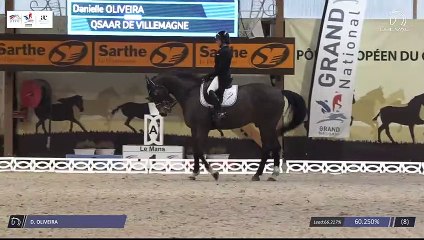 Grand National FFE - AC Print - Dressage | Le Mans (FRA) | Danielle OLIVEIRA | QSAAR DE VILLEMAGNE