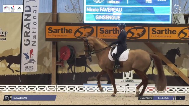 Grand National FFE - AC Print - Dressage | Le Mans (FRA) | Nicole FAVEREAU | GINSENGUE