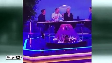 Slaven Bilic'den canlı yayında büyük skandal!