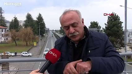 Karadeniz Sahil Yolu'nda 'çatlak' tehlikesi