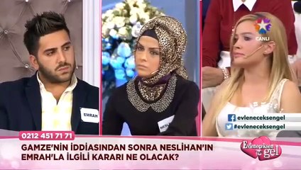 Gelin adayı saldırınca canlı yayını kestiler