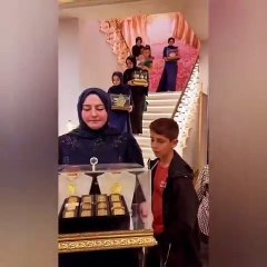 Düğünde geline takılan altın ve setler gündem oldu