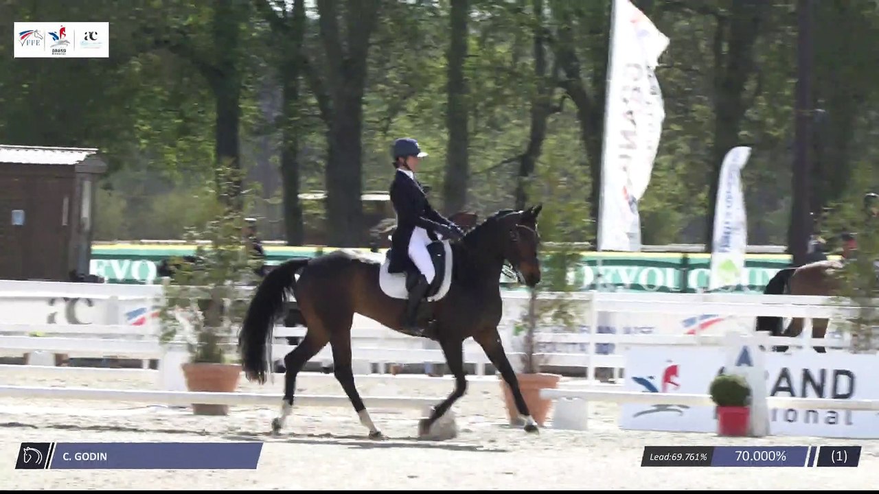 Grand National FFE - AC Print - Dressage  | Haras de Jardy (FRA) | Caroline GODIN | QUERIDA DE HUS