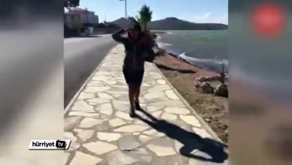 Hülya Avşar, rüzgara karşı..