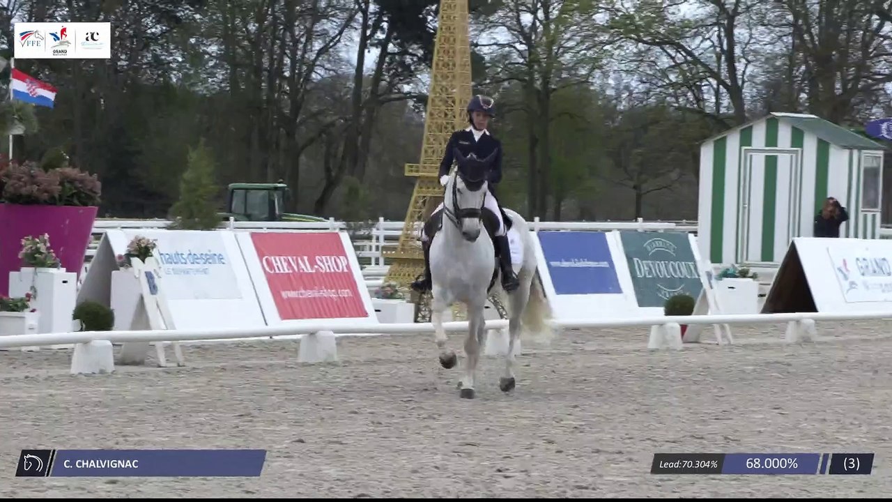 Grand National FFE - AC Print - Dressage  | Haras de Jardy (FRA) | Charlotte CHALVIGNAC | FANGARIFAU