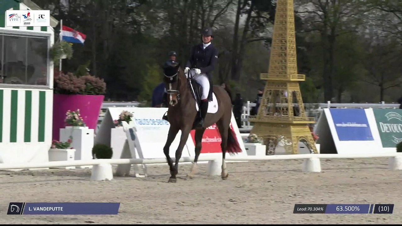 Grand National FFE - AC Print - Dressage  | Haras de Jardy (FRA) | Laura VANDEPUTTE | DINARIO