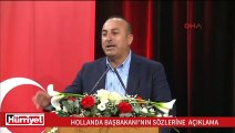 Çavuşoğlu'ndan Hollanda Başbakanı'na lale açıklaması