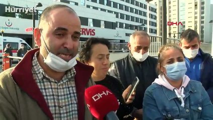 Kuryeyi önce darp etti, sonra hastaneye götürdü! O anlar kamerada