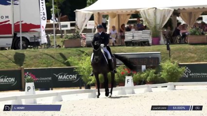 Grand National FFE - AC Print - Dressage | Mâcon Chaîntré (FRA) | Ludovic HENRY | CASANOVA S