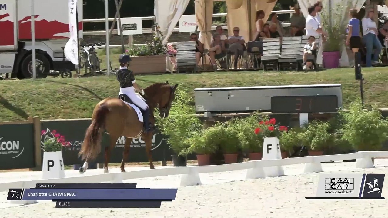 Grand National FFE - AC Print - Dressage | Mâcon Chaîntré (FRA) | Charlotte CHALVIGNAC | ELICE