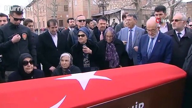 Eski Adalet Bakanı Şevket Kazan son yolculuğuna uğurlanıyor
