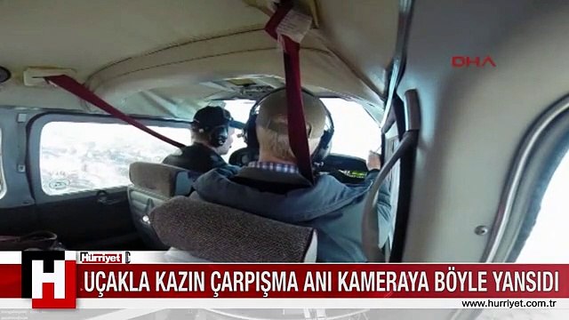 UÇAĞIN CAMINDAN İÇERİ BAKIN NE GİRDİ