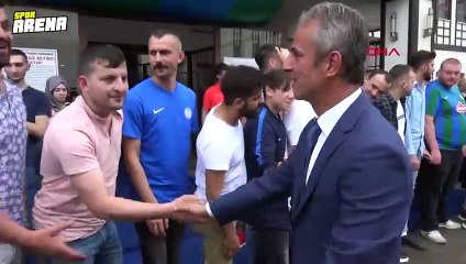 Çaykur Rizespor'da İsmail Kartal dönemi resmen başladı