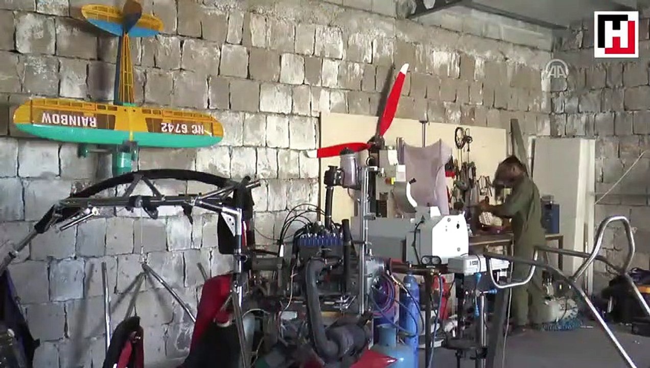 Doktor ve tekstilci iki arkadaş "cayrokopter" üretti