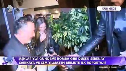 Cem Yılmaz ve Seranay Sarıkaya aşkından ilk röportaj!
