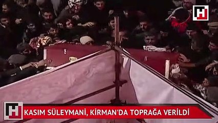Kasım Süleymani, Kirman'da toprağa verildi