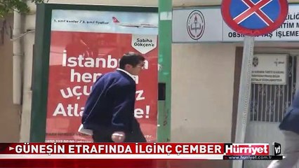GÜNEŞİN ETRAFINDA DEV ÇEMBER