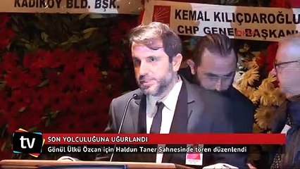 Gönül Ülkü Özcan için Haldun Taner Sahnesinde tören düzenlendi