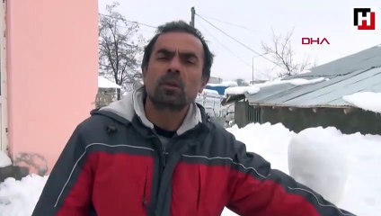 Heykeltıraş, zorlu kış şartlarına ayak uydurursa...