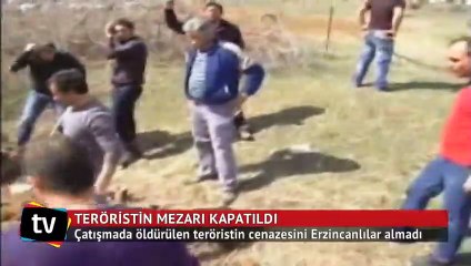 Çatışmada öldürülen teröristin cenazesini ilçeye almadılar