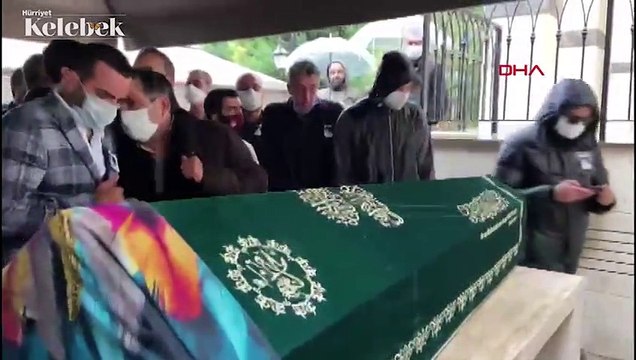 Ünlü oyuncu Erkan Petekkaya'nın annesi 69 yaşındaki Şerife Petekkaya, son yolculuğuna uğurlandı
