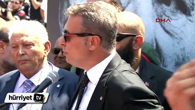 Fikret Orman Seba'nın cenaze töreninde konuştu
