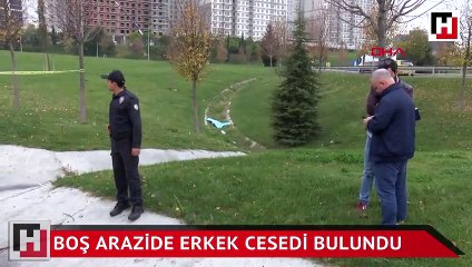 Boş arazide erkek cesedi bulundu