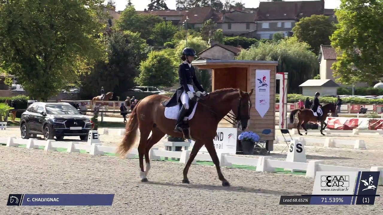 Grand National FFE - AC Print - Dressage | Cluny (FRA) | Charlotte CHALVIGNAC | ELICE